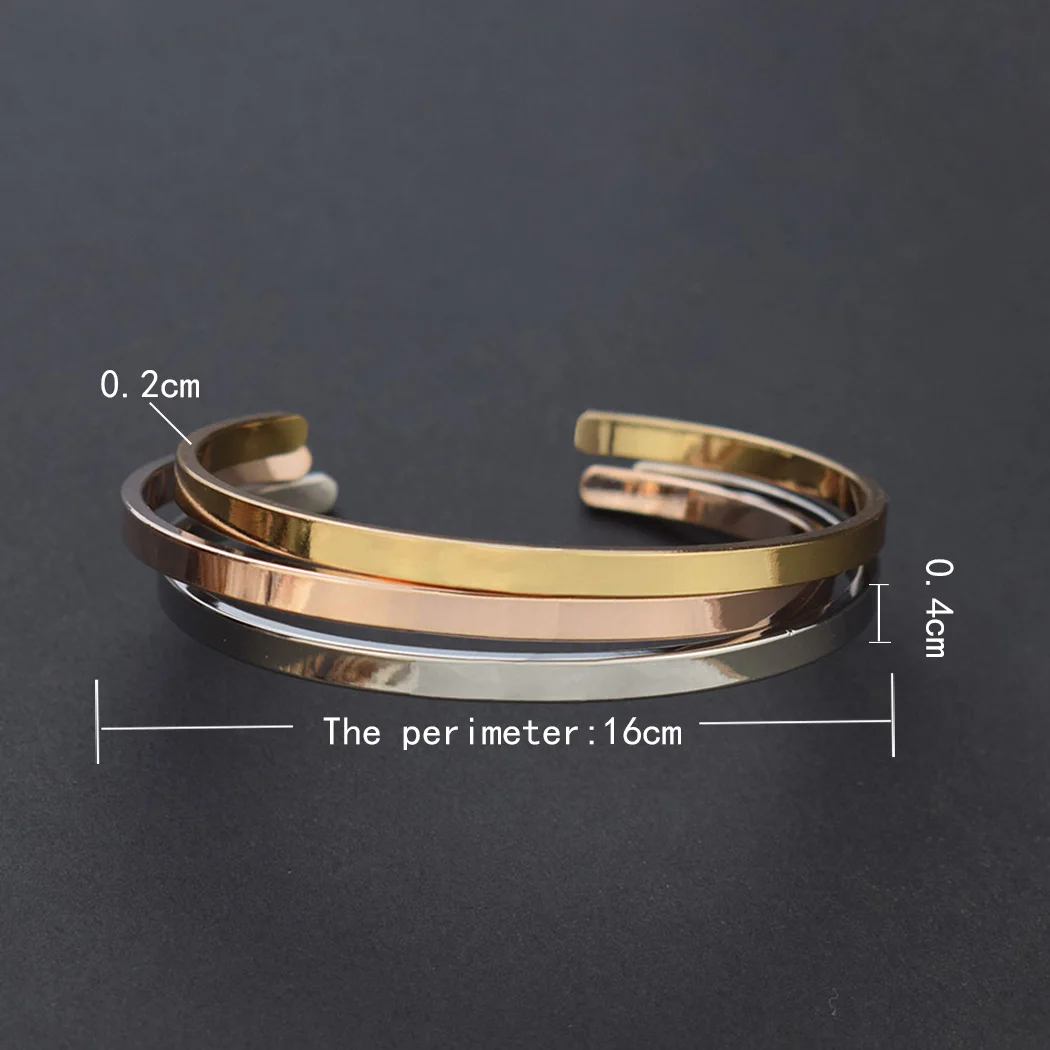 

LIVE IN THE MOMENT Letters Engraved Bangles YOUTH NEVER SAY DIE Metal Lettering Bracelets Fashion Bar Girl Cuff Bracelet Gifts