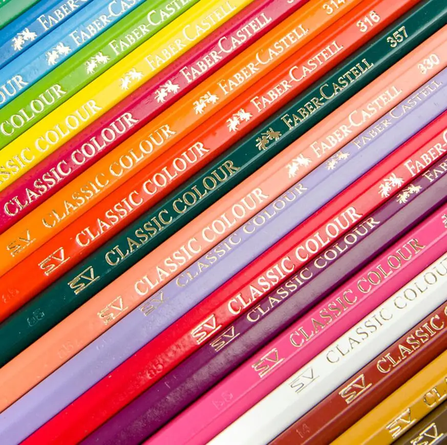 Цветные масляные пастельные карандаши Faber Castell 12/24/36 цветов набор s товары для
