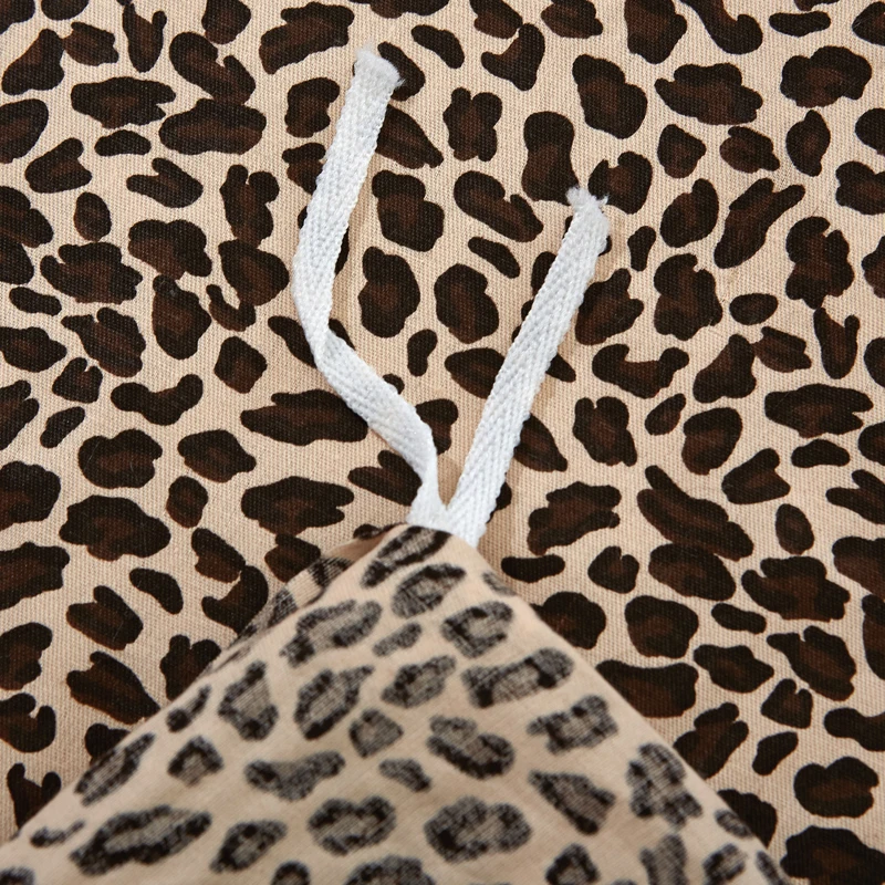 Натуральный хлопок качество мода 4 шт. пикантные классические леопардовые