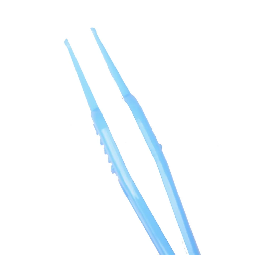 Безопасный пластиковый пинцет для ухода за ребенком младенцев чистки пупка 1