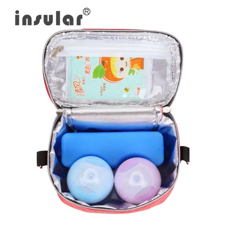 Модный бренд Insular 420D нейлоновые изоляционные сумки для бутылочек кормления детей