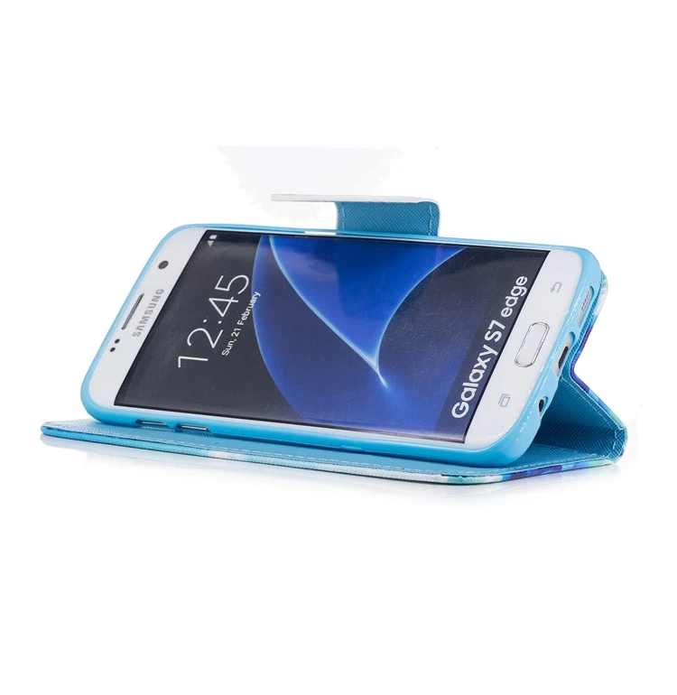 Для Etui samsung Galaxy S7 чехол S7 Edge Роскошный кожаный флип-кошелек чехол для Coque Galaxy S7 S 7 S7 Edge чехол Capinha корпус
