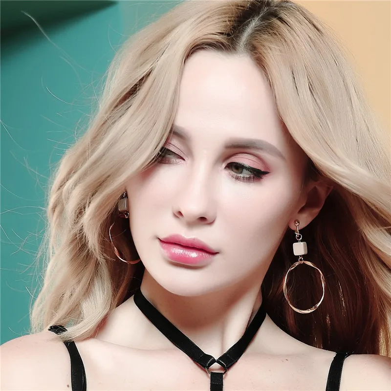 Sulemon круглые клипсы для ушей без пирсинга отверстия серьги женщин золотые