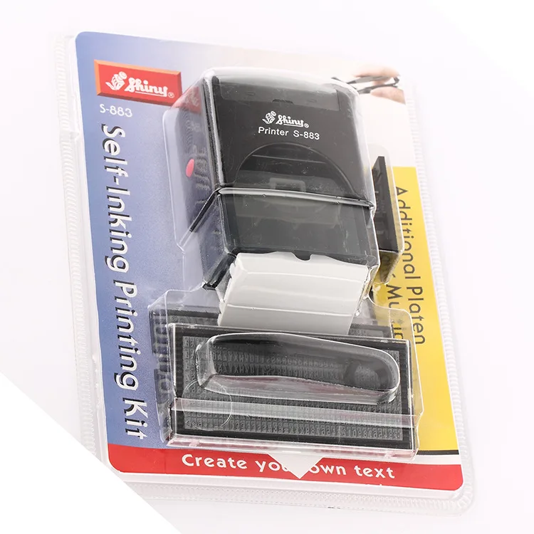 Блестящий фотопечатный мини штамп 18x47 мм|ink rubber stamp|self inking stampstamp custom |