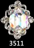 MAFANAILS 10 шт 3501-3524 ногтей K9 стекло драгоценный камень СТРАЗА под Камень Стразы дизайн ногтей 3d украшение японский Декор ногтей ювелирные изделия для ногтей - Цвет: 3511