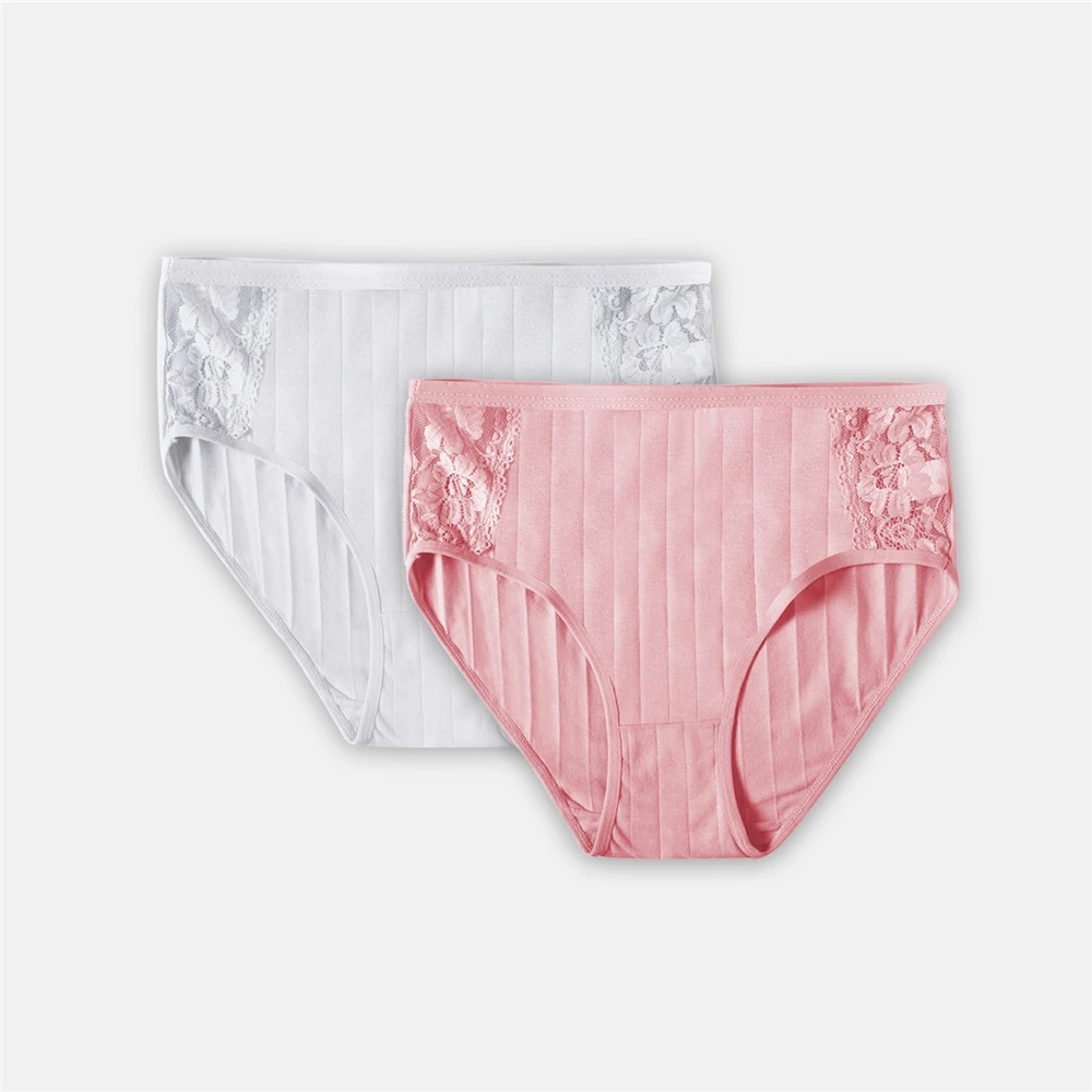 Женское нижнее белье хлопковые дышащие трусы большого размера с милым принтом