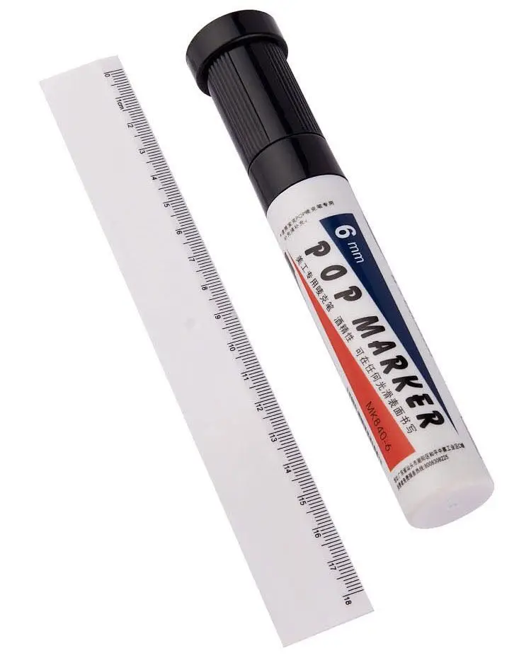 12 видов цветов/коробка красочный 12mm кисел tip художественный маркер для рекламы и