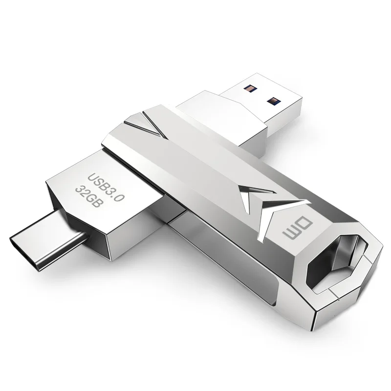 DM PD098 USB флеш накопитель 32 Гб OTG металлический 3 0 ручка usb флэш Тип c