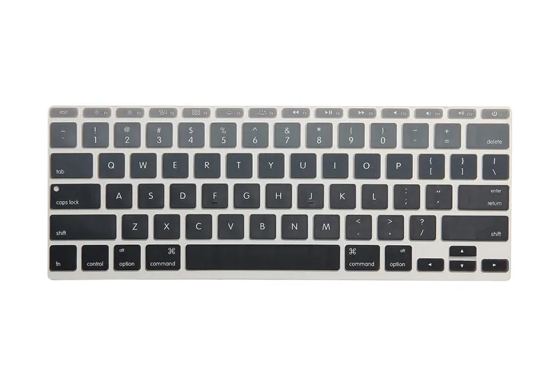 Наклейка на клавиатуру силиконовая цветная S для Macbook Air 11 6 дюймов чехол