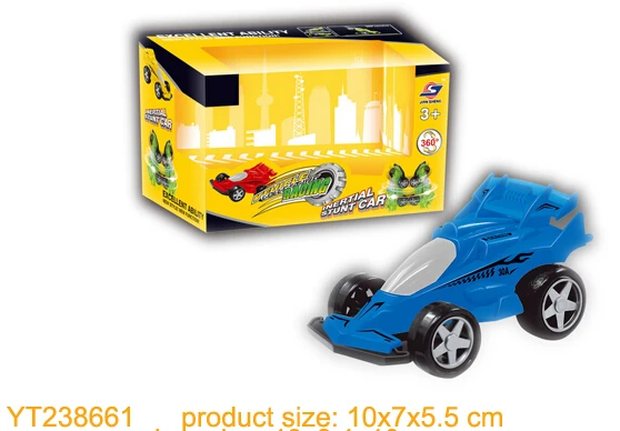 Бесплатная доставка Забавный пластиковый автомобиль вращение на 360 градусов