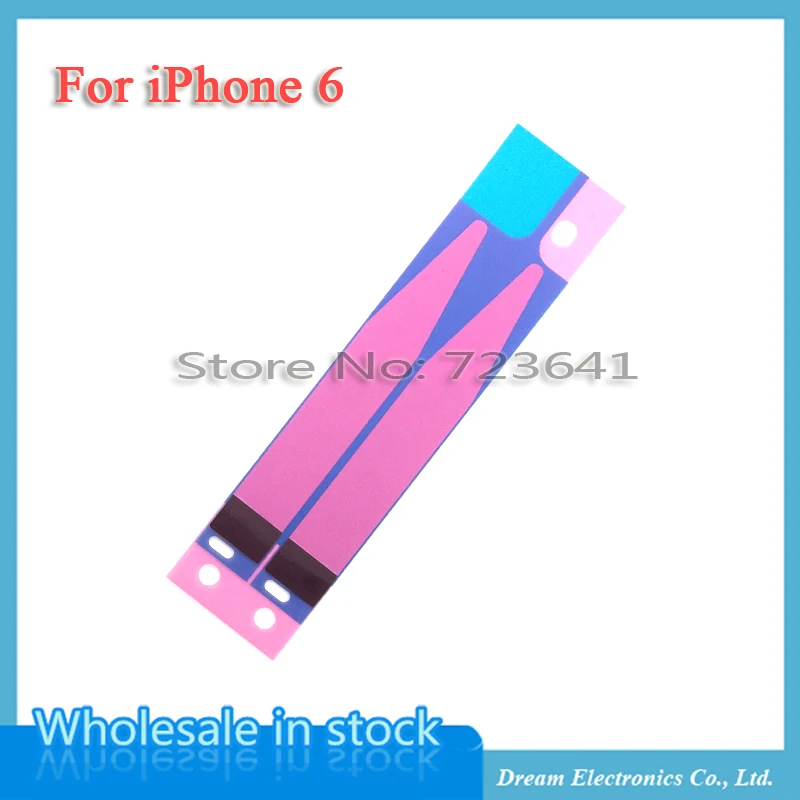 10 шт./лот батарея клейкая наклейка для iPhone 5S 5c 6 6plus 6s 7 8 plus X XR XS Max батарея клей лента полоса Tab Запасная часть