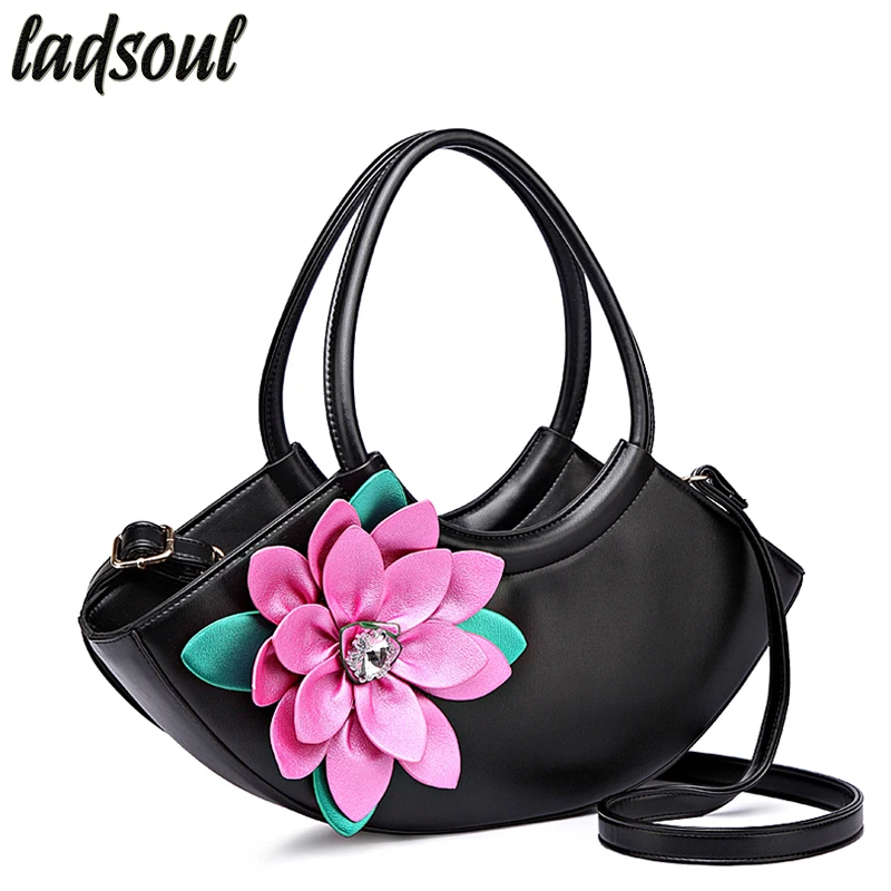 Женская кожаная сумка с цветочным принтом A1137/g|luxury women bags|women shoulder bagwomen bag |