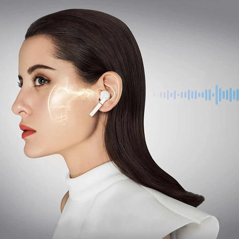 Huawei FreeBuds 2 Pro Наушники TWS Bluetooth Беспроводные наушники с микрофоном MusicTouch Водонепроницаемая гарнитура поддержка Bone Voiceprint