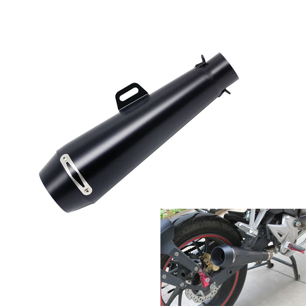 Универсальный глушитель для мотоцикла ZS M4 выхлопная труба CBR125 CB400 CBR600 CB750 Z250 TMAX530