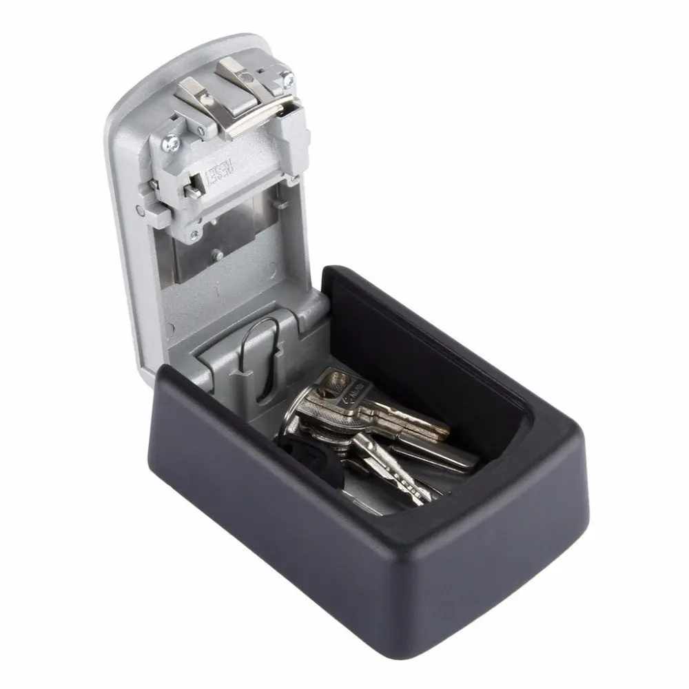 Safety Home Durable Designed Storage Box Money Key Hider 4 Digit Security Secret Code Lock Gift Can be use indoor/outdoor | Дом и сад