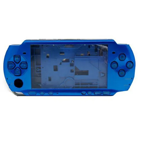 Голубой высококачественный чехол для Sony PSP 3000|housing shell|psp 3000 bluehousing psp |