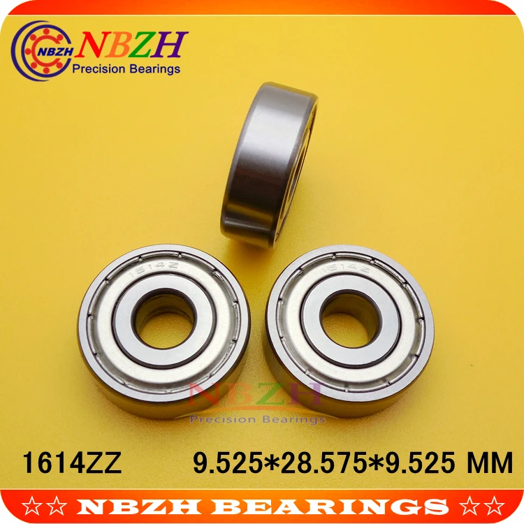 Высокое качество 1614 2RS подшипники RS 3/8 &quotX 1 1/8&quot X &quotдюйма Радиальные шариковые