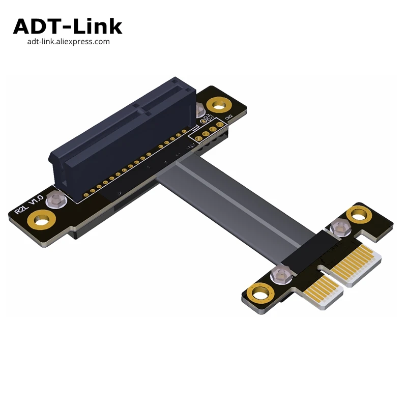 Кабель PCIe 3 0x1 штекер на гнездо x4 защита от электромагнитных помех 8G/bps PCI E III 1x 4x