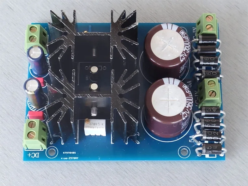 LT1083CP мощная линейная Hi Fi плата с регулировкой постоянного тока двухканальный