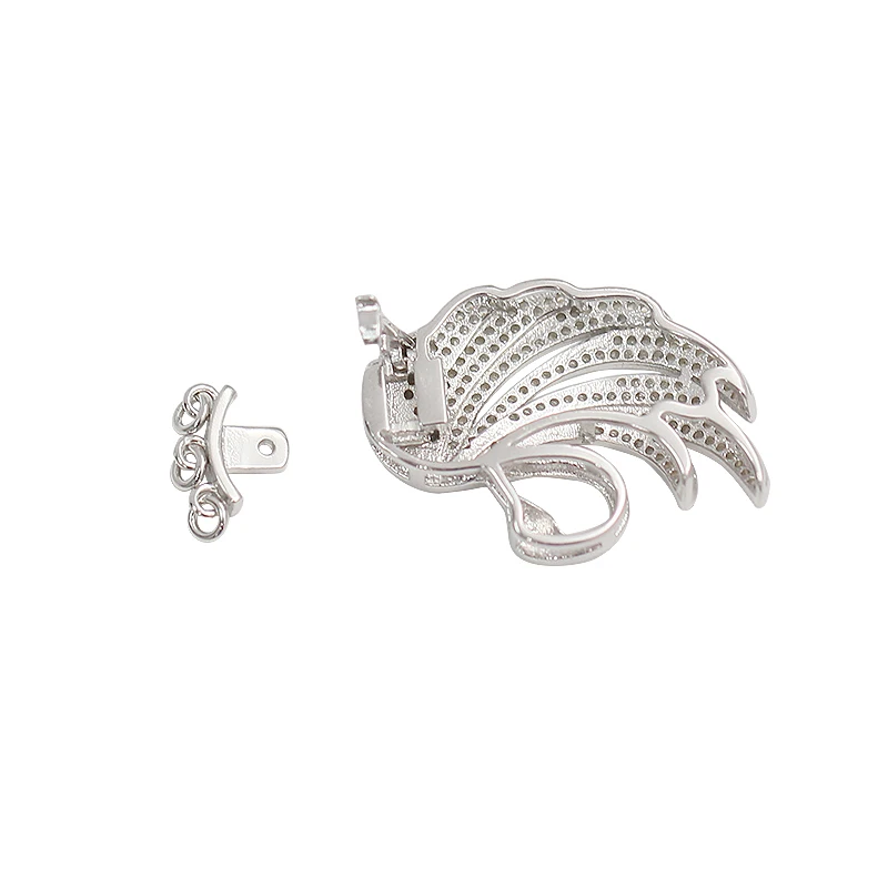 Beadsnice, 925 пробы, серебряное, складное, на застежках, микро проложенный, ювелирное изделие, компоненты, ручная работа, сделай сам, жемчуг, ожерелье, ID39212