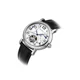 Leisure Automatic Mechanical Genuine Leather Waterproof Watch with Rome Digital Business for Various Occasions M171S.Black Other Image