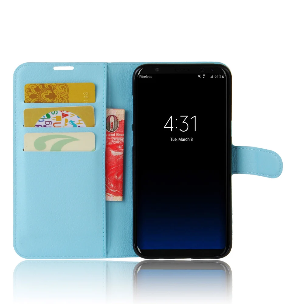 Роскошный цветной чехол в стиле ретро для Samsung Galaxy Note 8 S8 Plus из искусственной кожи
