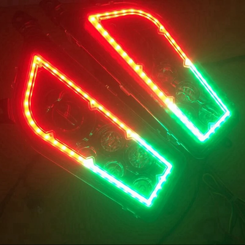 Детали Marloo ATV Polaris 14-17 POLARIS RZR 1000 XP -RGB BLUETOOTH APP светодиодсветодиодный гало
