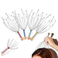 2021 hot head massager anti stress relax claw comb otopus scalp neck equipment tense pain relief body tool health care gift