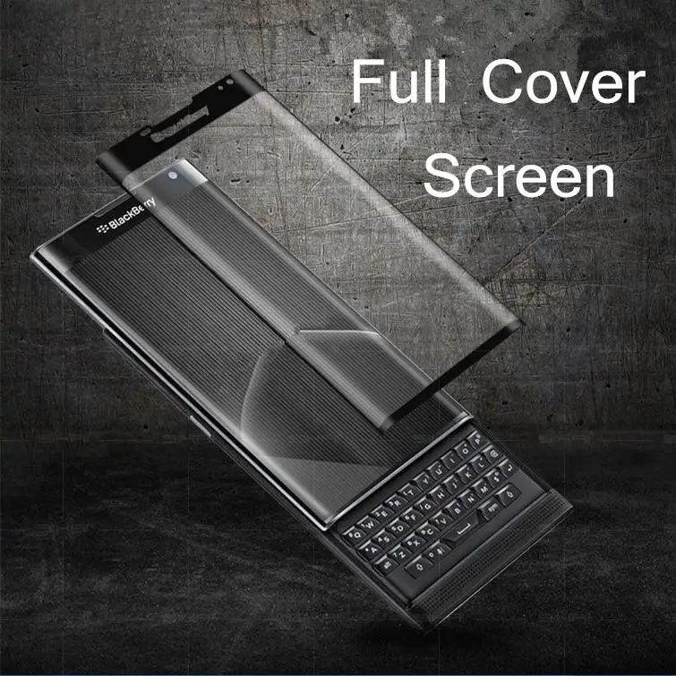 Fecoprior 3 шт./лот Priv 3D изогнутое закаленное стекло для BlackBerry Black Berry полное покрытие