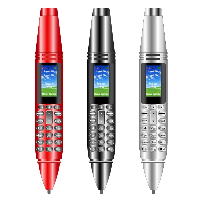 3 шт./лот сотовый телефон UNIWA AK007 0 96 &quot экран в форме ручки две SIM карты 2G GSM