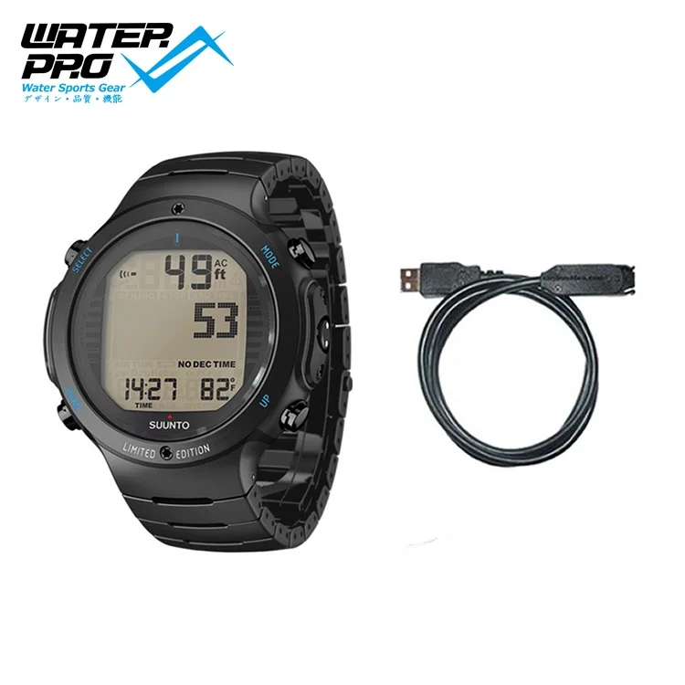 SUUNTO D6i NOVO полностью черная стальная Ограниченная серия с USB компьютером для