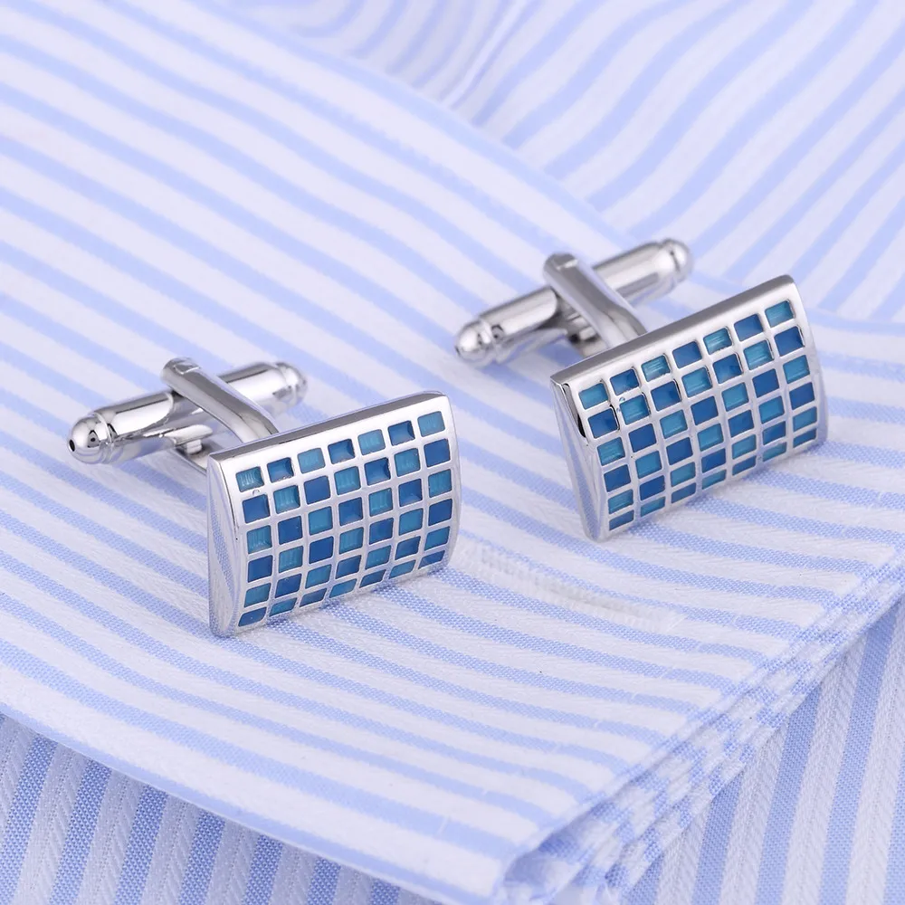 VAGULA Enamel Cufflinks Bonito Gemelos Top Luxury Brand gift Suit Shirt Buttons Cufflings Men Jewelry Cuff links 386 | Украшения и