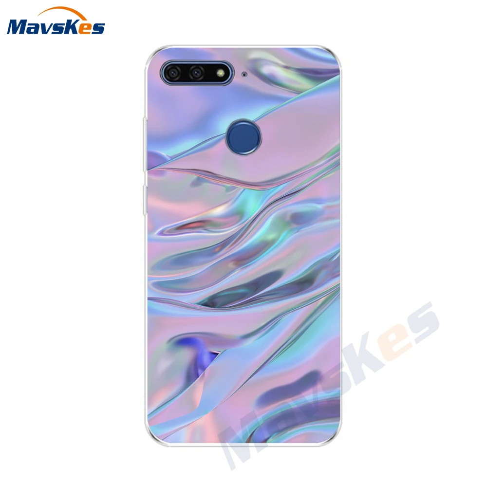 29 Для huawei Honor 7C чехол 5," Мягкий ТПУ силиконовый бампер на Honor 7C чехол s для huawei Honor 7C AUM-L41 чехол для телефона задняя крышка - Цвет: 29