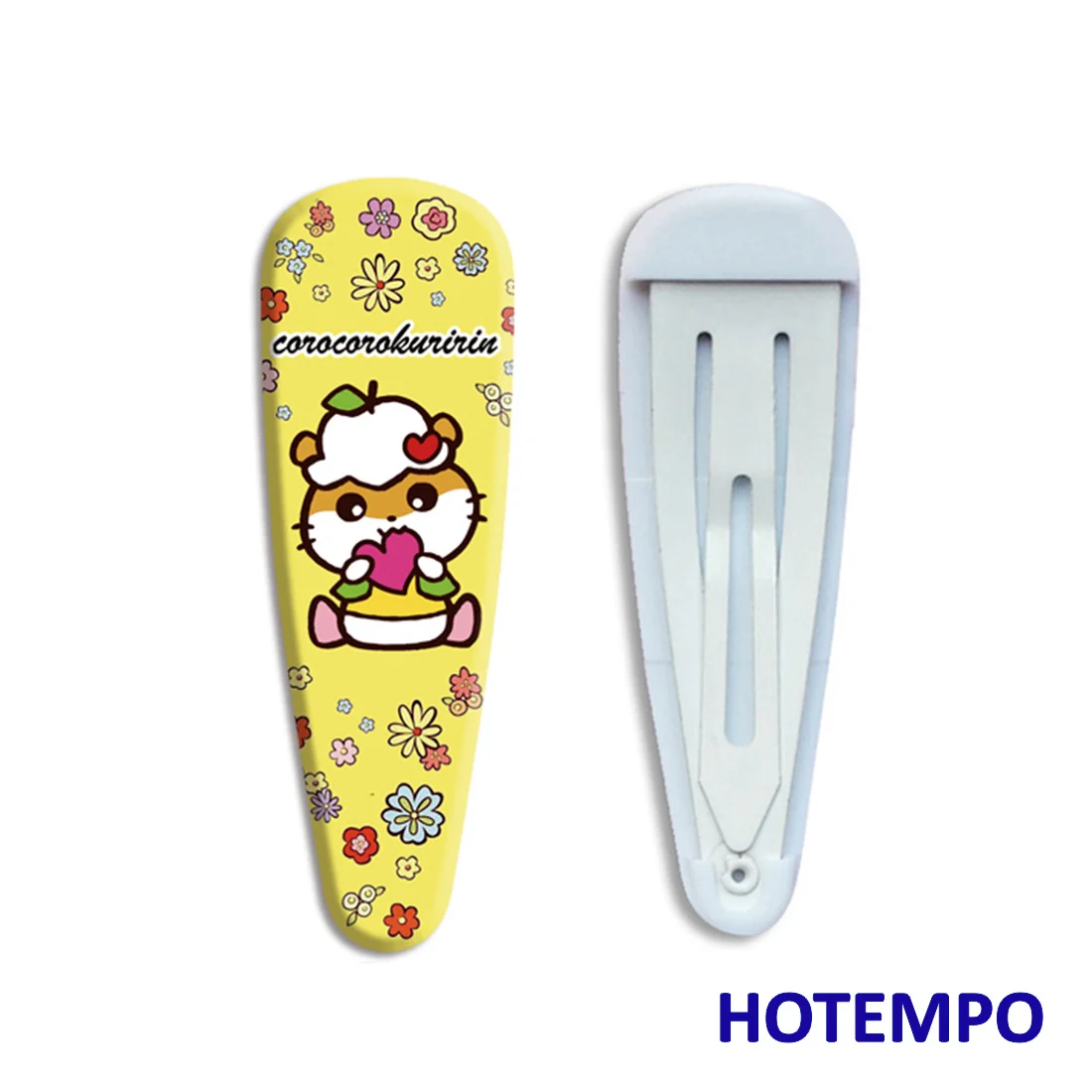 UVFJ-KLL-YE-2P Милый японский мультфильм Melody Penguin XO Sam Cinnamoroll koomi помпон Две звезды BB заколка для волос для девочек детский подарок - Цвет: UVFJ-KLL-YE-2P