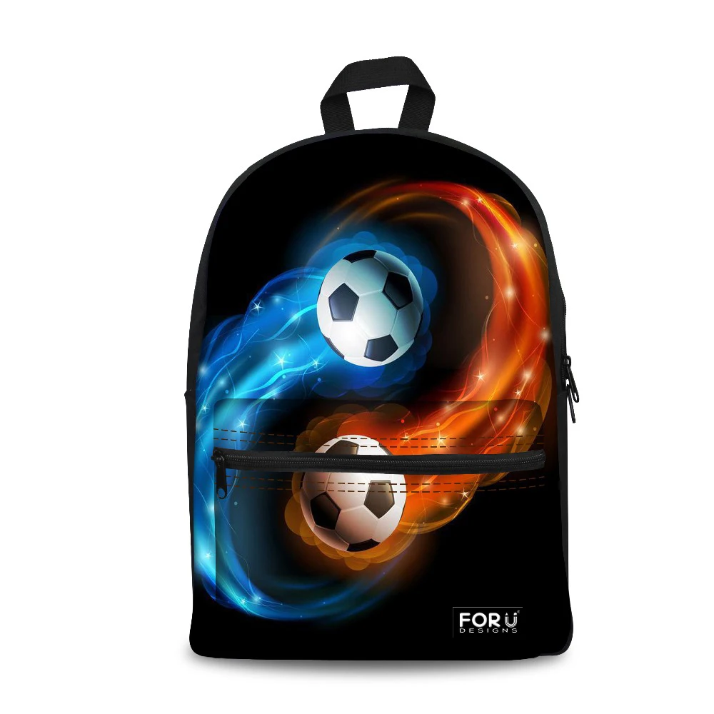 

Ball Canvas backpack men shoulder bags Male famale mochila,print backpacks women for teenage girls&boys school back pack bags