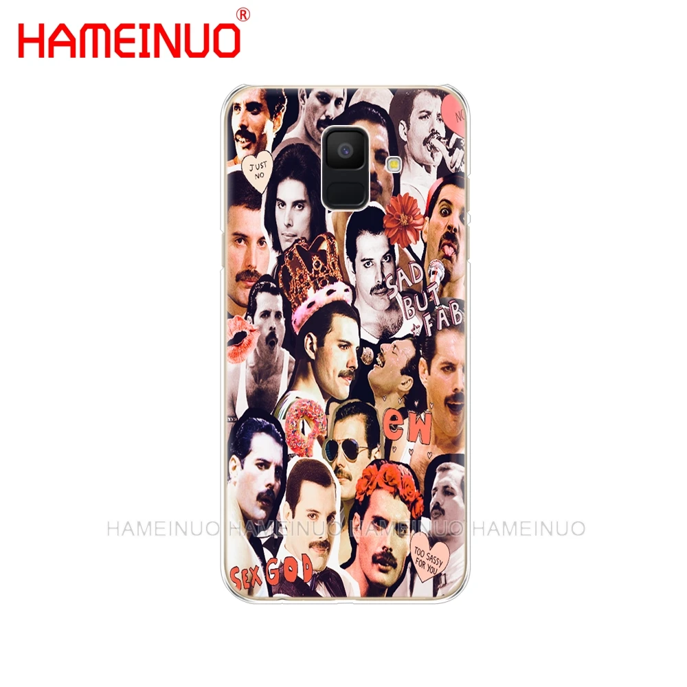 HAMEINUO Freddie Mercury Queen band чехол для телефона Samsung Galaxy J4 J6 J8 A9 A7 2018 A6 A8 PLUS j7 duo | Мобильные