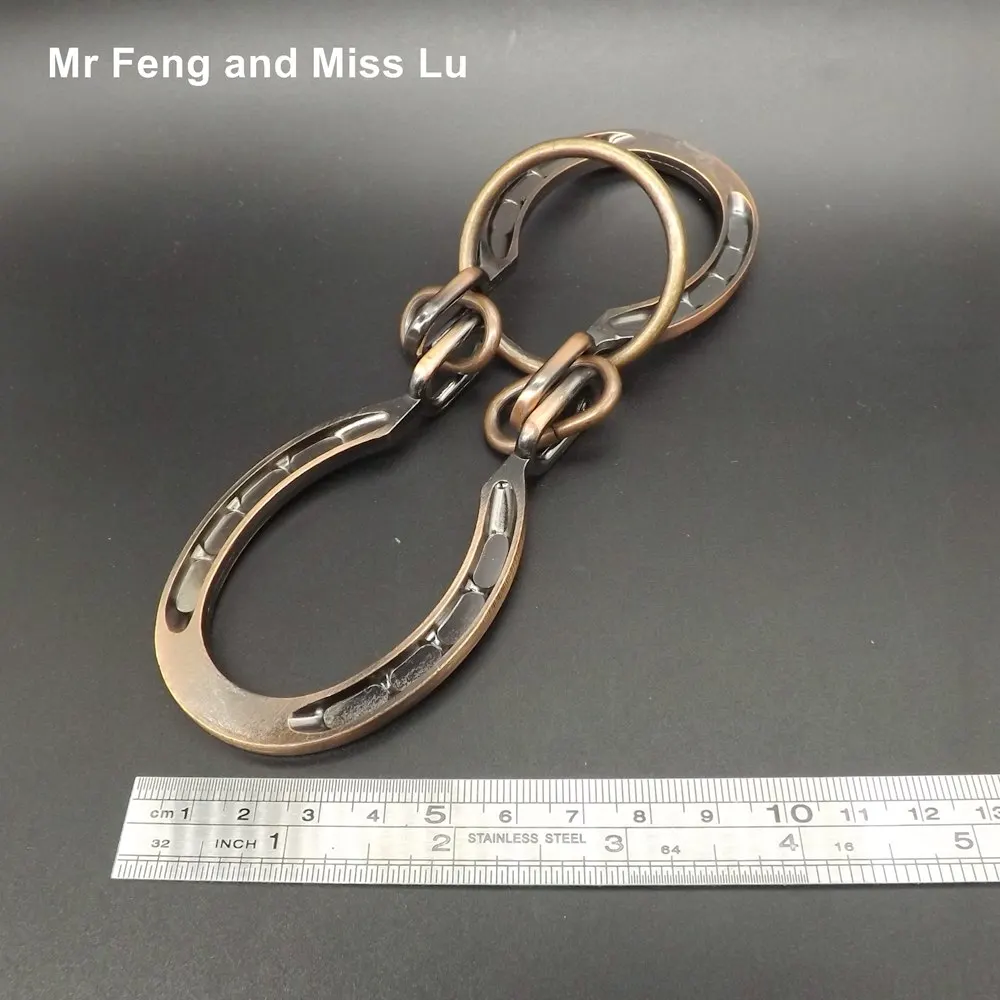 Забавные кольца-подковы головоломка строительная игрушка с замком обучающее