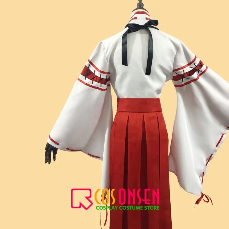 Костюм для косплея из севаяки китсуне но Сенко-сан Накано песочный Лисий кимоно