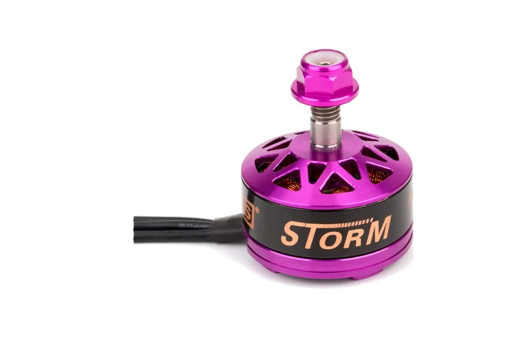 4 шт./лот DYS FPV Бесщеточный двигатель Storm 2207 2300KV/2500KV/2800KV CW CCW 3 6s для 180/210/230