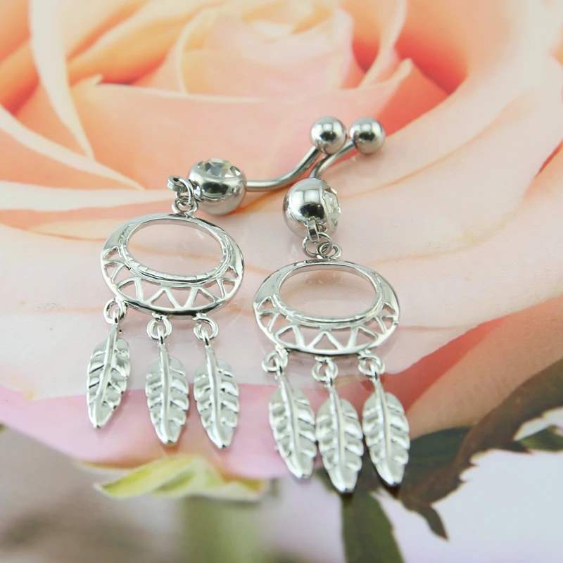 1 шт. Женское кольцо для пирсинга живота |