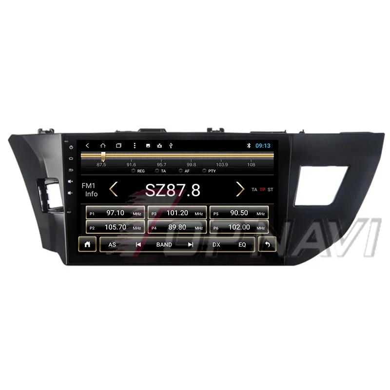 Автомобильный радиоприемник для Toyota Levin 2014 Android 8 1 10 дюйма Topnavi автомобильные