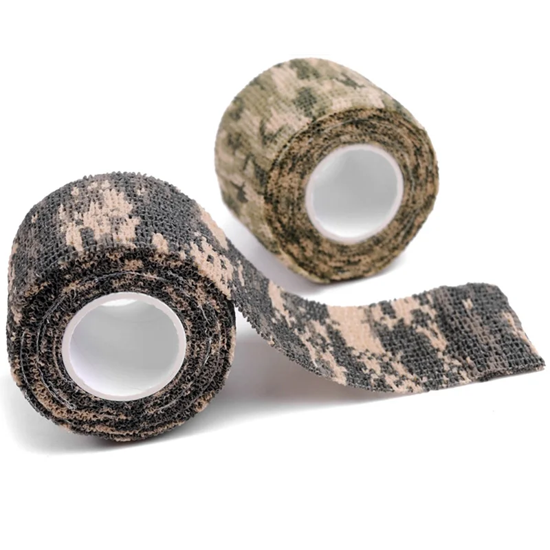 Самоклеящаяся Нетканая клейкая лента 8 рулонов камуфляжная водонепроницаемая