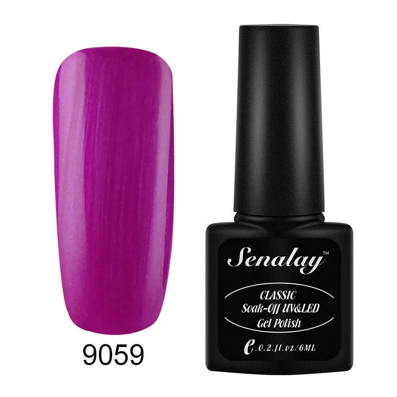 59 SENALAY Гель-лак набор для маникюра UV Vernis полуперманентное верхнее покрытие гель-Лаки лак для ногтей лампа Лаки лак для ногтей праймер - Цвет: 59