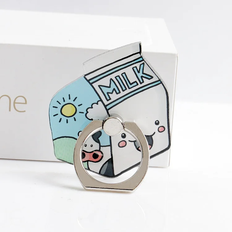 Новый дизайн 1 штука металлический держатель для кольца на палец мобильный