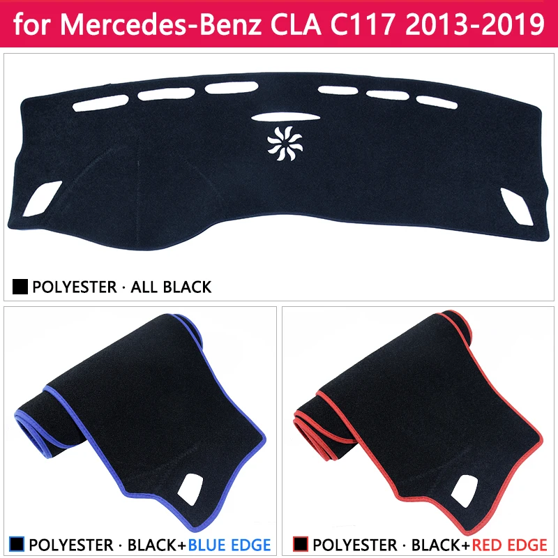 Для Mercedes Benz CLA C117 2013 ~ 2019 Противоскользящий коврик приборной панели крышки Зонт