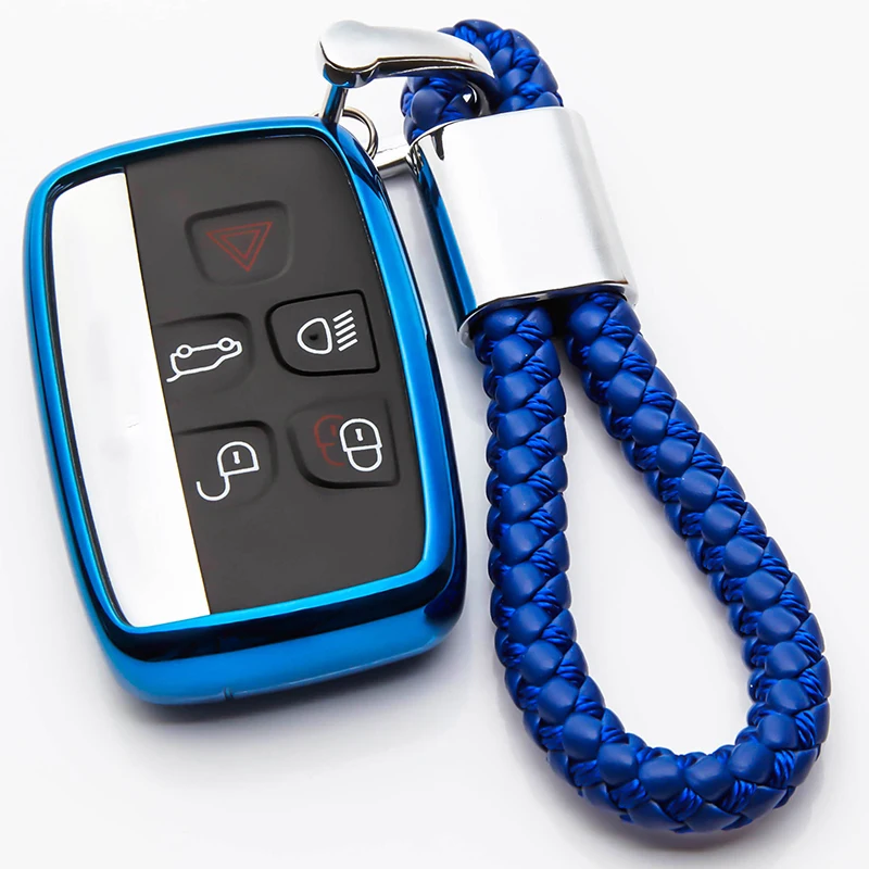 6 цветов ТПУ ключа автомобиля чехол Крышка для Land Rover Freelander 1 2 Дискавери 4 3 Defender