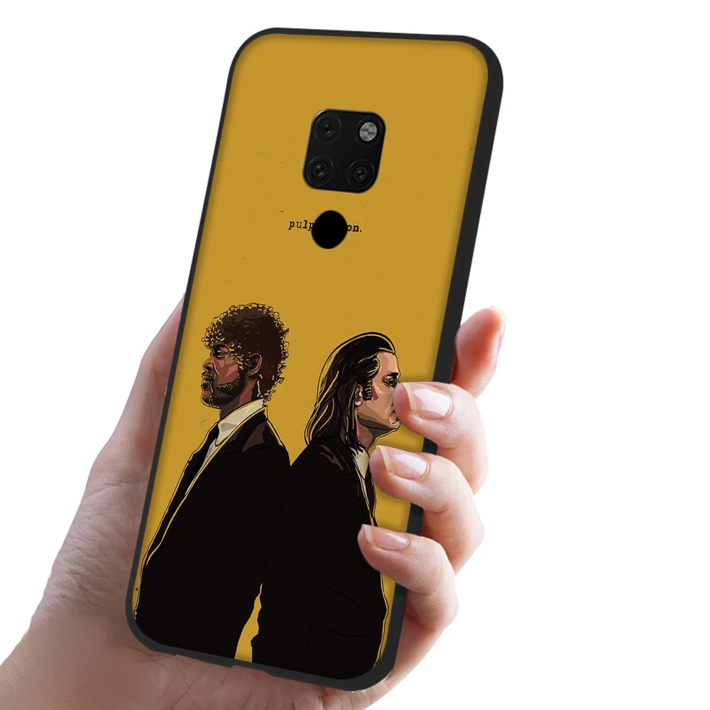 WEBBEDEPP Pulp fiction чехол из ТПУ для Huawei P10 P20 P30 Lite Pro Mate 10 20 P Smart 2019 мягкий | Мобильные