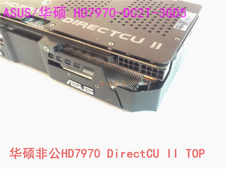 ASUS б/у оригинальная видеокарта HD7970 3G D5 Дискретная графика|Видеокарты| |