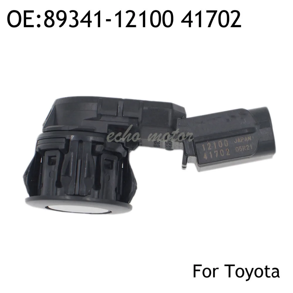 

New 89341-12100 41702 05R21 Parking Sensor Distance Control Sensor Car Detector For TOYOTA white color