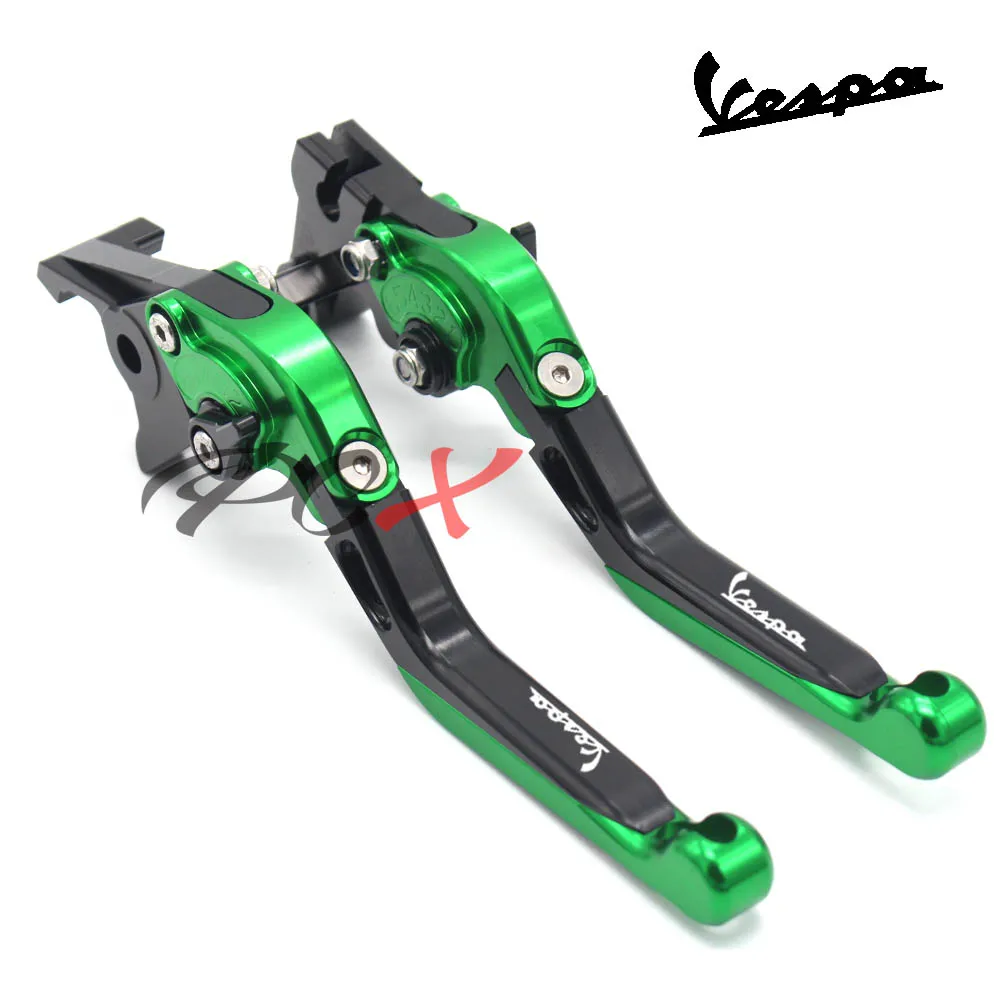 Для Vespa Granturismo 125/200 GTS 125/250 S125/150/300 супер Аксессуары для мотоциклов ЧПУ Складной Выдвижная сцепные рычаги